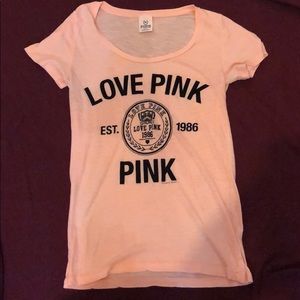 Orange and Black T-shirt from PINK